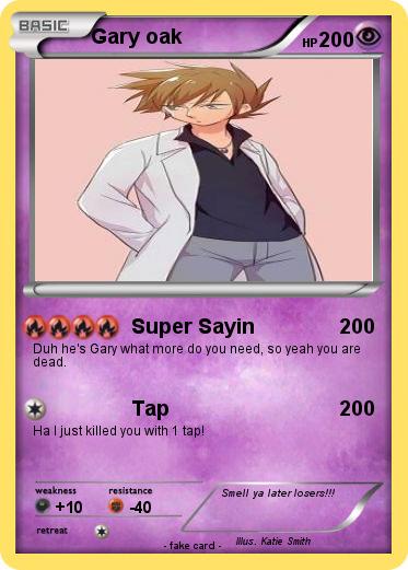 Pokemon Gary oak