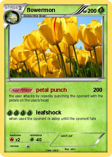 Pokemon flowermon