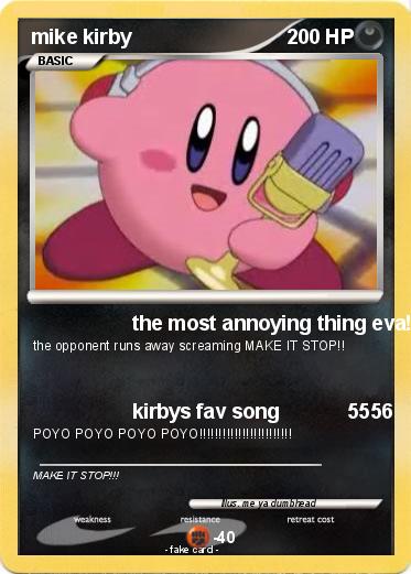 Pokemon mike kirby