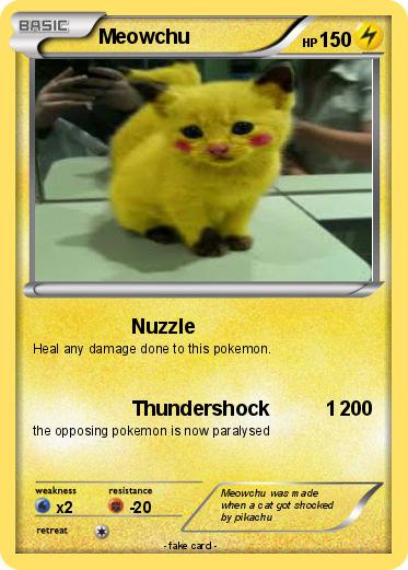 Pokemon Meowchu