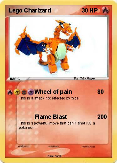 Pokemon Lego Charizard