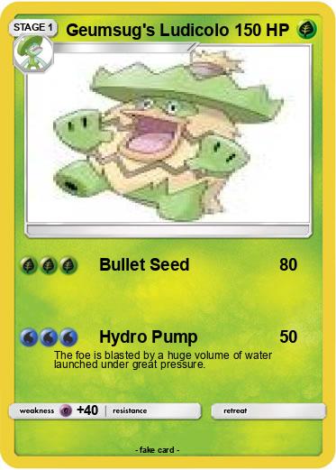 Pokemon Geumsug's Ludicolo