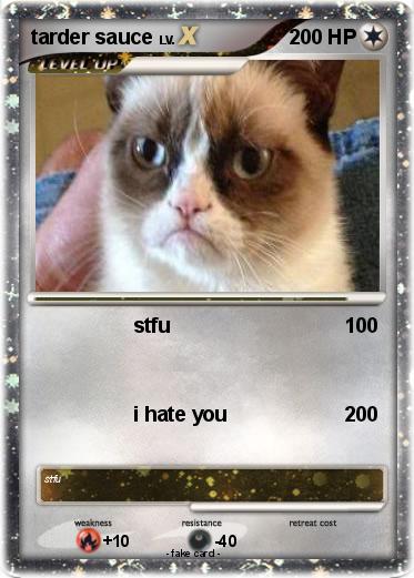 Pokemon tarder sauce