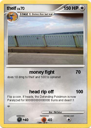 Pokemon theif