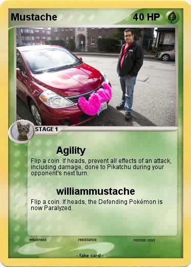 Pokemon Mustache
