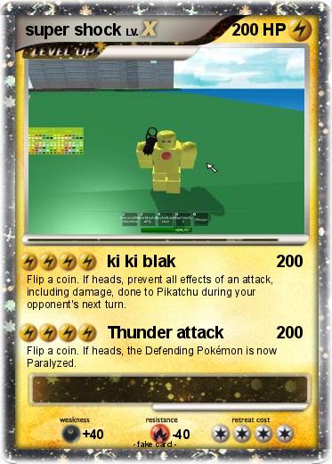 Pokemon super shock