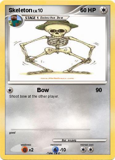 Pokemon Skeleton