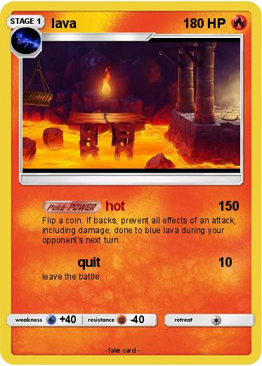 Pokemon lava