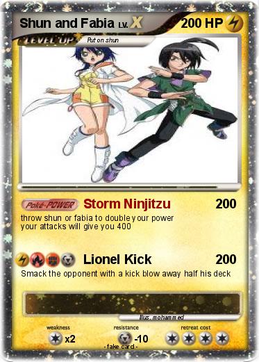 Pokemon Shun and Fabia