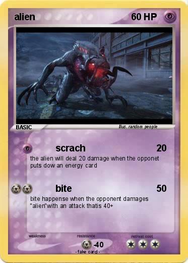 Pokemon alien