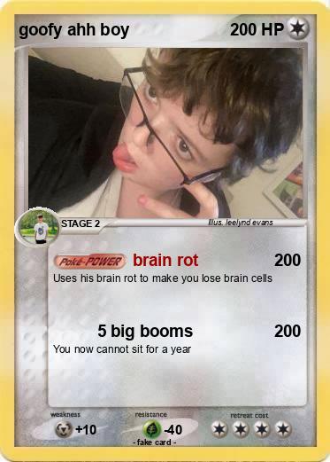 Pokemon goofy ahh boy