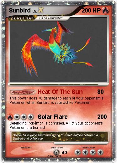 Pokemon Sunbird