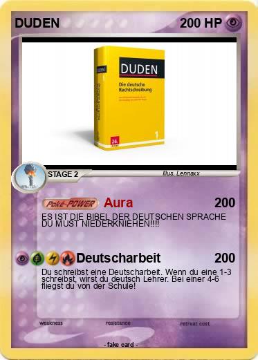 Pokemon DUDEN