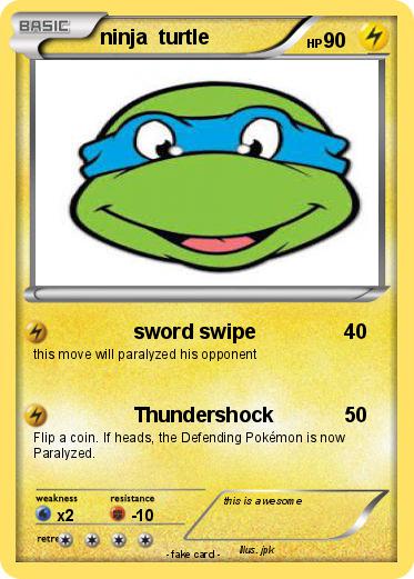 Pokemon ninja  turtle