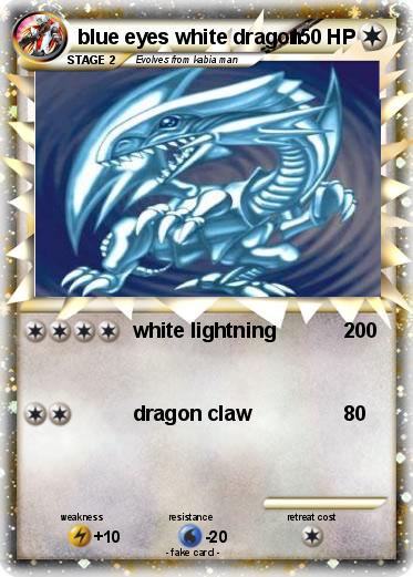 Pokemon blue eyes white dragon