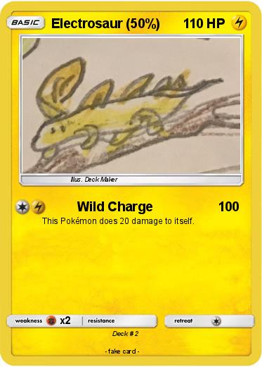 Pokemon Electrosaur (50%)