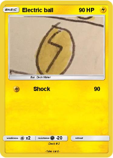 Pokemon Electric ball