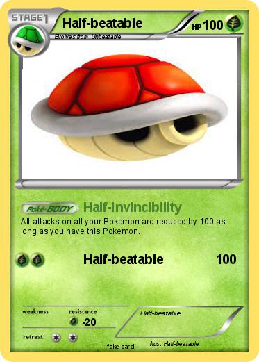 Pokemon Half-beatable