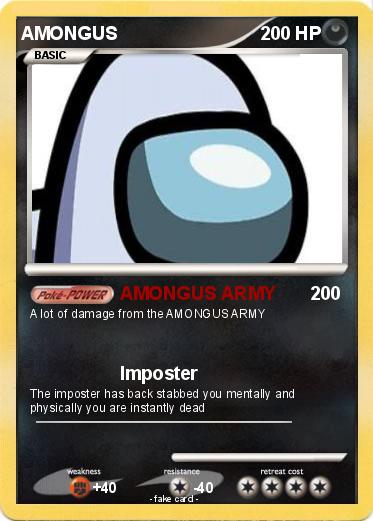 Pokemon AMONGUS