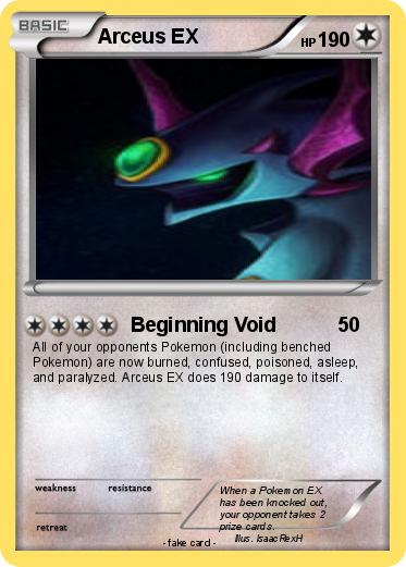 Pokemon Arceus EX
