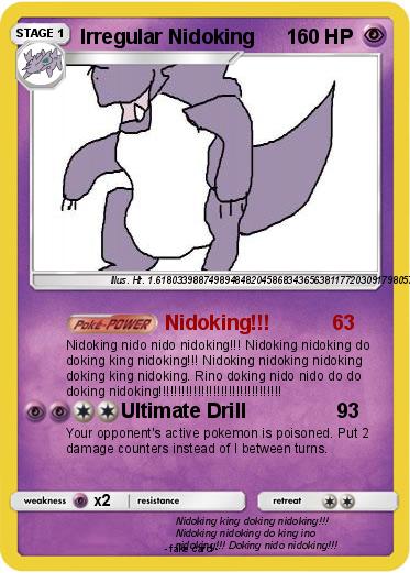 Pokemon Irregular Nidoking