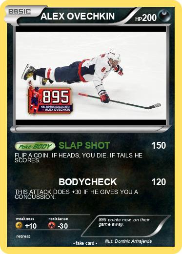 Pokemon ALEX OVECHKIN