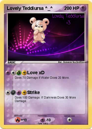 Pokemon Lovely Teddiursa ^_^