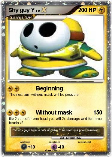 Pokemon Shy guy Y