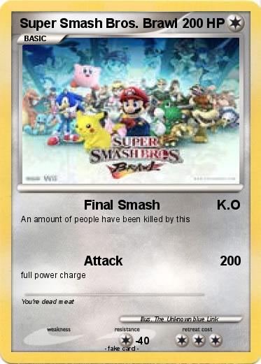 Pokemon Super Smash Bros. Brawl
