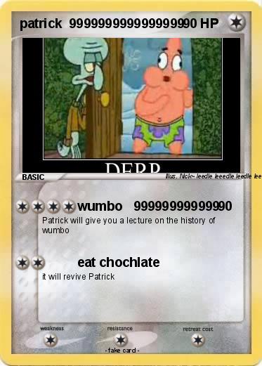 Pokemon patrick  9999999999999999