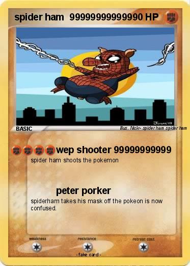 Pokemon spider ham  999999999999
