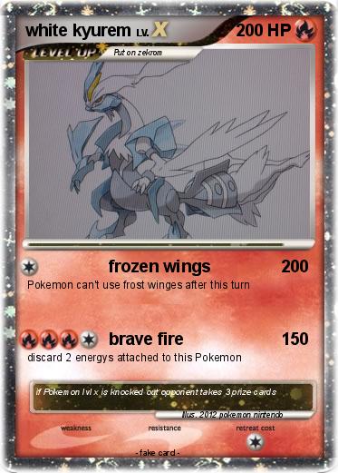Pokemon white kyurem