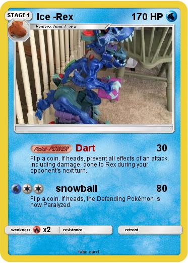Pokemon Ice -Rex