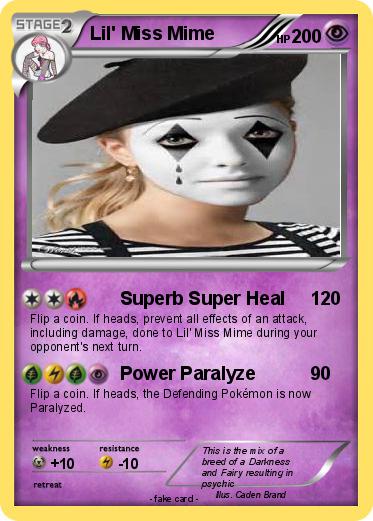 Pokemon Lil' Miss Mime