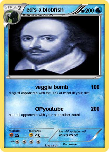 Pokemon ed's a blobfish