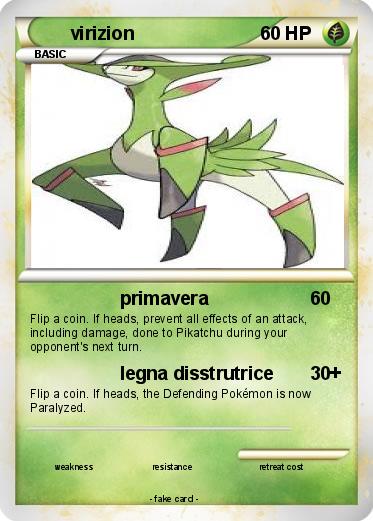 Pokemon virizion