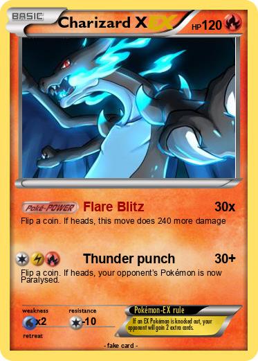 Pokemon Charizard X