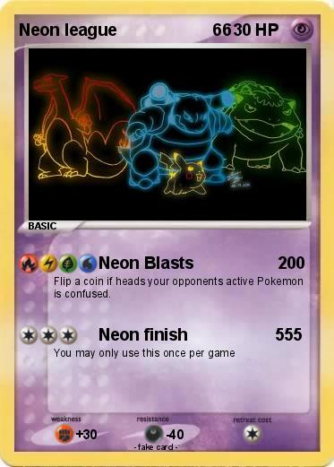 Pokemon Neon league                     66