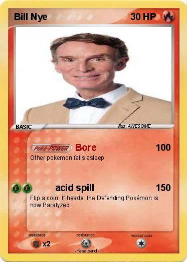 Pokemon Bill Nye