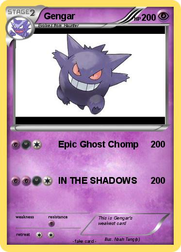 Pokemon Gengar