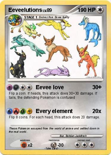 Pokemon Eeveelutions
