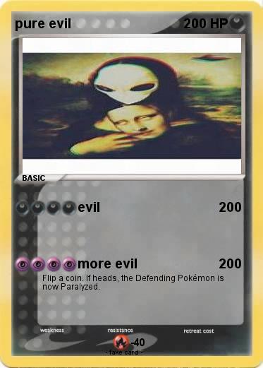 Pokemon pure evil