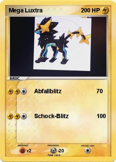 Pokemon Mega Luxtra