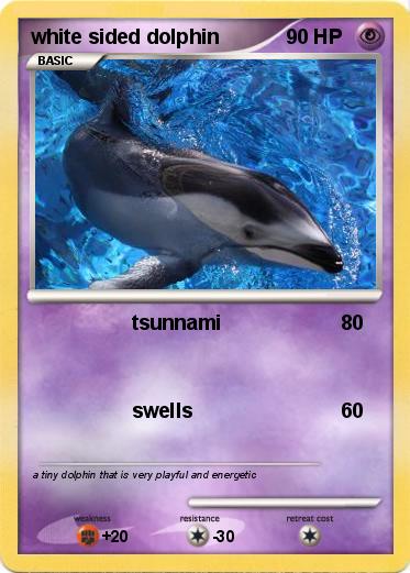 Pokemon white sided dolphin