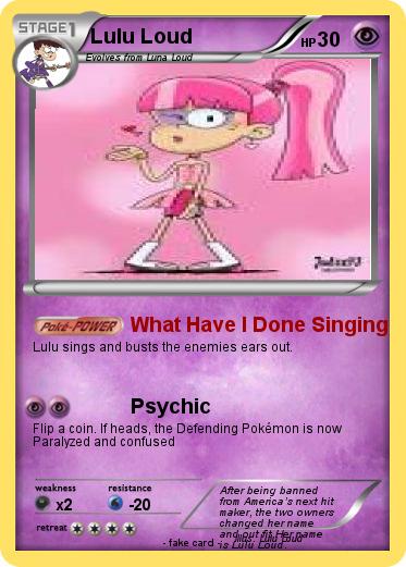 Pokemon Lulu Loud
