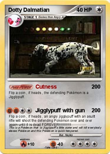Pokemon Dotty Dalmatian