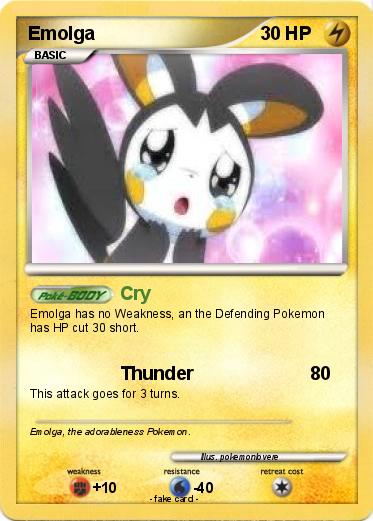 Pokemon Emolga
