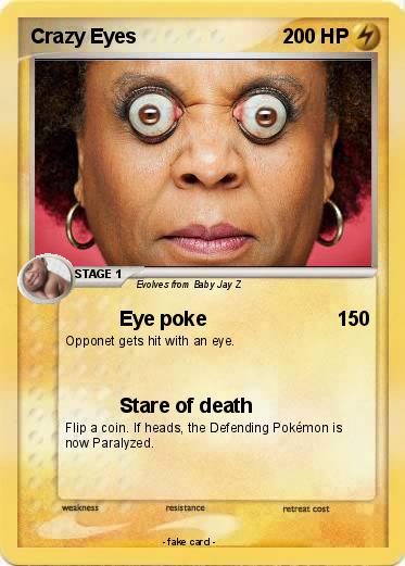 Pokemon Crazy Eyes