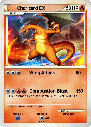 Pokemon Charizard EX