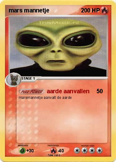 Pokemon mars mannetje